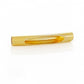 Gold Finish Tube Beads - Curved with Opening - 31mm x 5mm - Noodle Gold Tube Bea