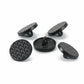 10 Silver, Gold or Black Metal Shank Buttons - 15mm - Grid Checker Design - Lead