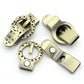 2 Antique Bronze Magnetic Buckle Clasp - 3.3cm x 2.2cm (1 1/4 Inch) -  Antiqued