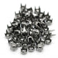100 Gunmetal Rivet Stud Spikes - 4mm - 4 Legs - Metal - Rivets Studs Spike (B189