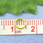 100 Gold Plated Jump Rings - 5mm x 0.7mm  - Jump Rings Gold - Lead Nickel Free (
