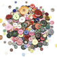 Resin Buttons Assorted Sizes 8mm to 30mm - Multicolor - Rainbow Mix - DIY Craft - Acrylic Button - Crafting - Sewing - Jewelry - Grab Bag (712)