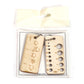 Knitting Needle Gauge - Natural Wood Ruler - Measuring Tool - Rectangle  6.8cm x 3cm (G571663)