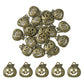 Antique Bronze Pumpkin Charm ? Lead & Cadmium Free | Fall Jewelry Supplies | Halloween Pendant | 18x16mm