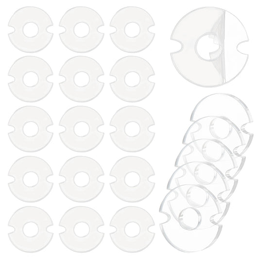 Removable Pom Holder,  Pom Pom Holder - Button, Laser Cut Acrylic, for Knit Hats Set of 10