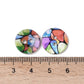 14mm Mother of Pearl Buttons – Multi Color Stained Glass Shell Buttons – 2 Hole Sewing, Knitting & Craft Supplies  (01G)