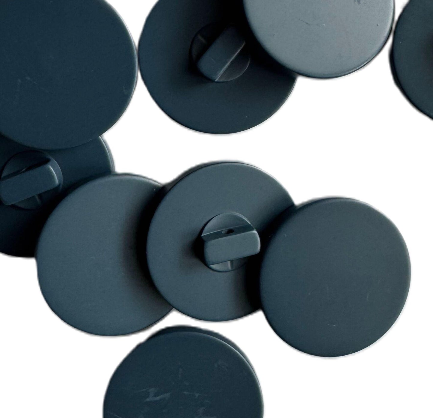 Extra Large Navy Blue Buttons Shank 30mm In Diameter (1.18 inch) (B869090)