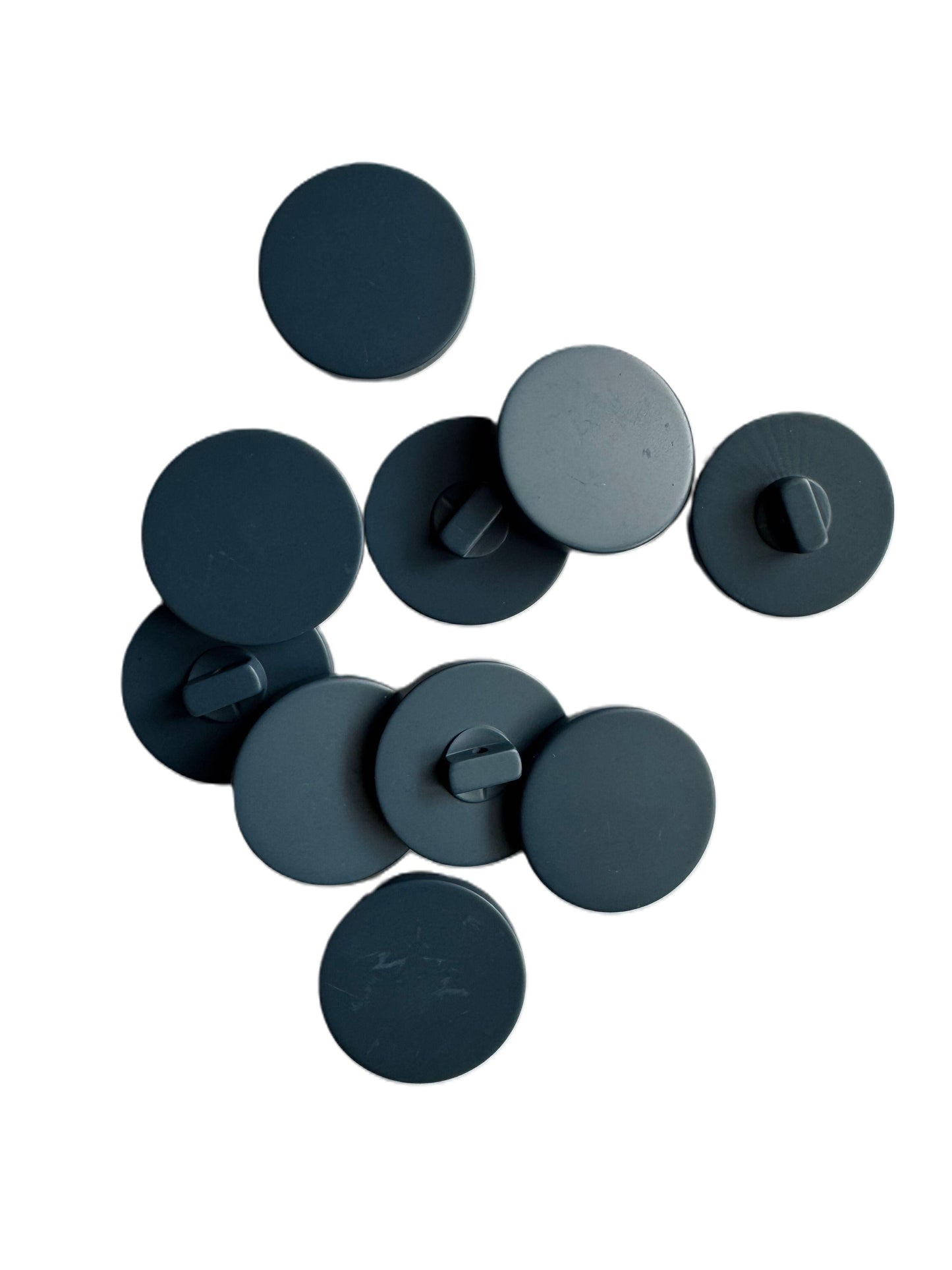 Extra Large Navy Blue Buttons Shank 30mm In Diameter (1.18 inch) (B869090)