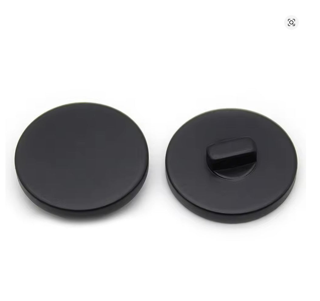 Extra Large Navy Blue Buttons Shank 30mm In Diameter (1.18 inch) (B869090)