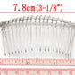 5 Silver Hair Combs - Nickel Free - Lead Free - Wedding Bridal Comb - 78mm x 38mm (3 inch x 1.5 inch) - Hair Clip Accessories  (17122)