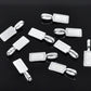 10 silver bails - silver plated - lead nickel free - 21mm x 7mm - silver bail (b11425)