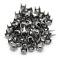 100 Gunmetal Rivet Stud Spikes - 4mm - 4 Legs - Metal - Rivets Studs Spike (B18974)