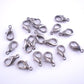 100 Gunmetal Lobster Clasps - 12mm x 6mm - Parrot Clasp Gunmetal (01666)