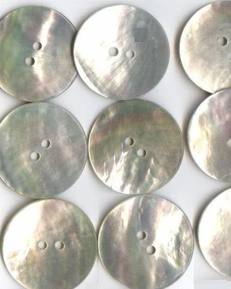 Buy In Bulk Extra Large Shell Buttons - 2 Inch - 5cm -  Mother Of Pearl Shell Bu(b27907-p)