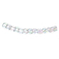 10/0 Glass Seed Beads 25g - 3125 Beads -Transparent AB Color - 2mm x 2mm - Small Glass Beads (33630)