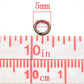 Copper Open Jump Rings - 5mm x 0.7mm - Jump Rings Copper Finish - Lead Nickel Safe -100/1200 pieces (14784)