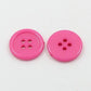 10 Resin Buttons - 17mm - Choice Of Colors - Red Pink. Blue Purple White Mixed Colors - Diy Craft - Acrylic Button - Crafting - Sewing