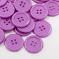 10 Resin Buttons - 17mm - Choice Of Colors - Red Pink. Blue Purple White Mixed Colors - Diy Craft - Acrylic Button - Crafting - Sewing