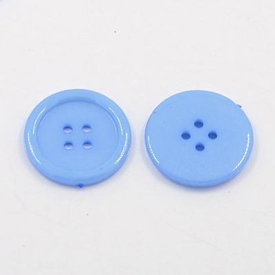 10 Resin Buttons - 17mm - Choice Of Colors - Red Pink. Blue Purple White Mixed Colors - Diy Craft - Acrylic Button - Crafting - Sewing