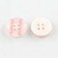 Pink Resin Buttons - 13mm (approx. 1/2 Inch) - Diy Craft - Acrylic Button - Crafting - Sewing - Jewelry (r036-07)